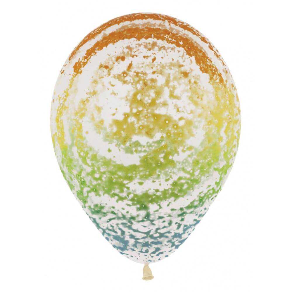 Граффити, Радуга, Прозрачный 30см Граффити, Радуга, Прозрачный 30см